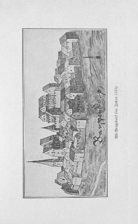 Alt-Bergedorf (im Jahre 1575)