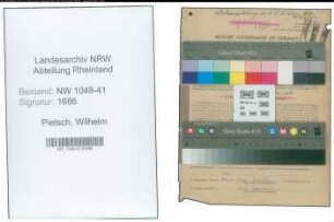 Entnazifizierung Wilhelm Pietsch , geb. 03.06.1892 (Polizist)