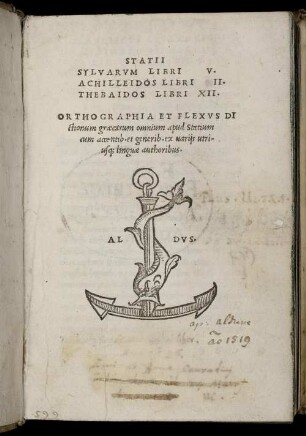 Statii|| Sylvarvm Libri V.||