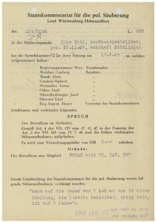 Dürr, Emil