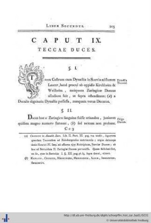 IV. Orti ex Zaringis.