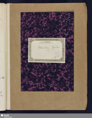 Nr. 192. Weinlig, Christian Theodor