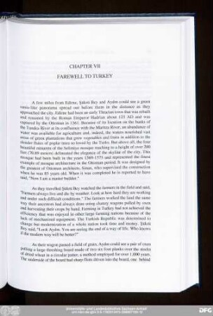 Chapter VII Farewell To Turkey