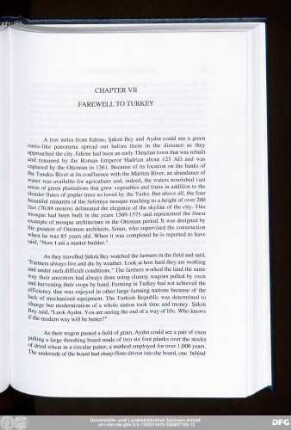 Chapter VII Farewell To Turkey