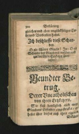 Neundter Betrug