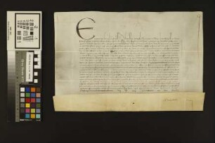 Mainz (St. Viktor): Bulla Eugenii Pape IV. revocatoria curiam donatiorum venditiorum , elocatiorum pp. eccl. St. Vict.