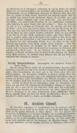 550-556 Kirchliche Chronik