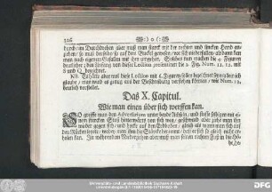 Das X. Capitul. Wie man einen über sich werffen kan.