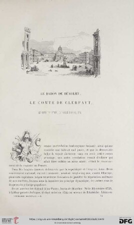 Le Baron de Beaulieu, Le Comte de Clerfayt, Le Comte de Latour, Le Baron d'Asper, etc.