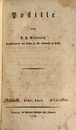 Postille, 1