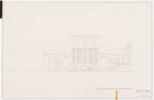 Stadttheater, Bremerhaven: Ansicht 1:100