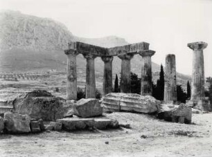 Alt-Korinth, Apollotempel und Burgberg