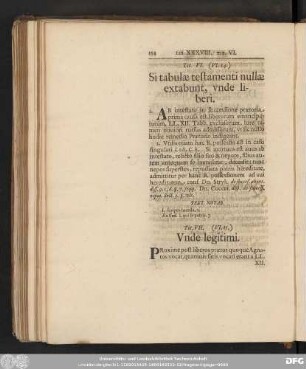 Tit. VII. (VI. 15.) Unde legitimi.