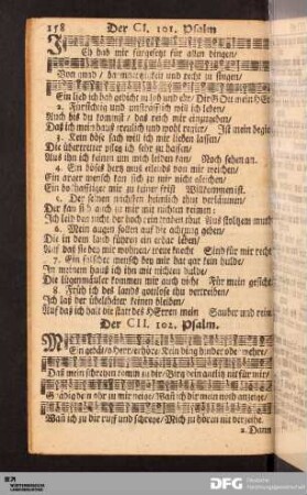 [101. bis 110. Psalm]