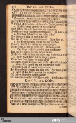 [101. bis 110. Psalm]