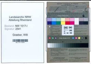 Entnazifizierung Willi Graeber , geb. 28.05.1905 (Taxifahrer)