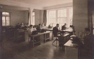 Löbau: Anker-Teigwarenfabrik ehem. Löser und Richter. Korrespondentenabteilung. VVB Nahrungs- und Genussmittel Land Sachsen.