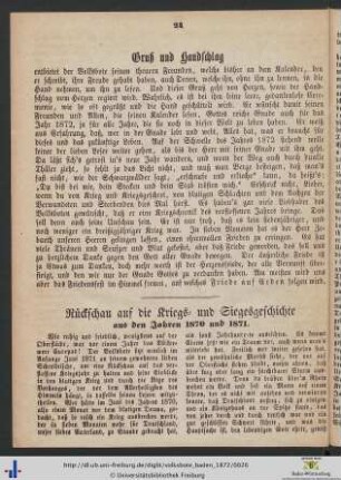Gruß und Handschlag.