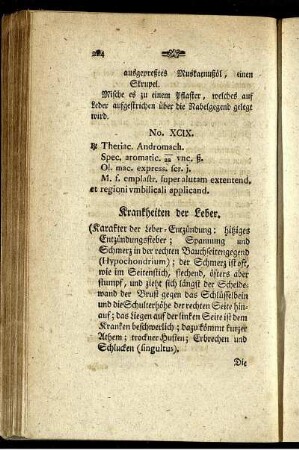 Krankheiten der Leber.