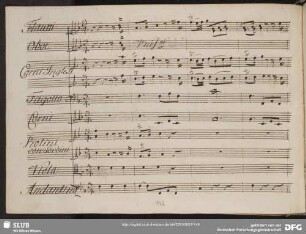 Sinfonia e Recitativo: Ma qual per la foresta