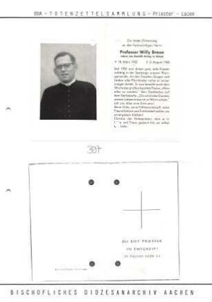 Braun, Prof. Willy Braun