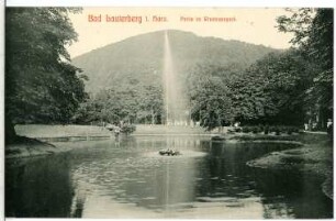Bad Lauterberg. Im Wissmannpark