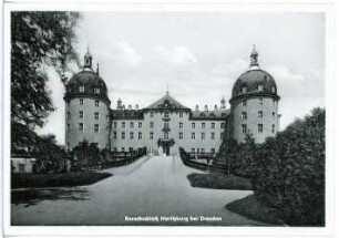 Moritzburg. Schloss, Aufgang