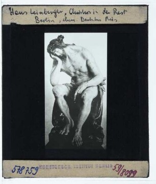 Leinberger, Christus in der Rast (Berlin Skulpturenslg. 8347)