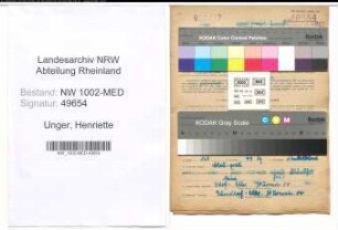 Entnazifizierung Henriette Unger , geb. 14.02.1920 (Hebamme)
