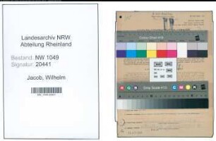 Entnazifizierung Wilhelm Jacob , geb. 20.05.1889 (Lokfuehrer)