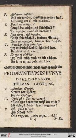 Dialogvs XXVII.