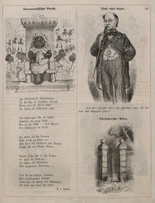 "Monomatapesischer Brauch" "Trost eines Arztes" "Oberbayerischer Rebus"