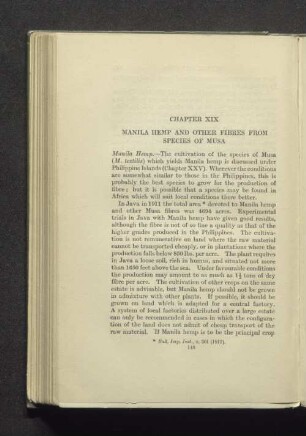 Chapter XIX Manila hemp and other fibres from species of musa