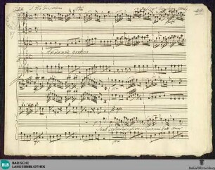 Siroe. Excerpts - Mus. Hs. 87 : S, vl (2), vla, b