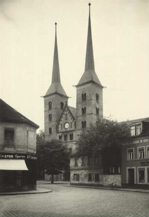 Grimma, Frauenkirche, Doppelturmfront