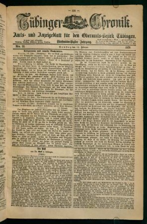 15. Februar (Nro. 32) - 21. Februar (Nro. 36)
