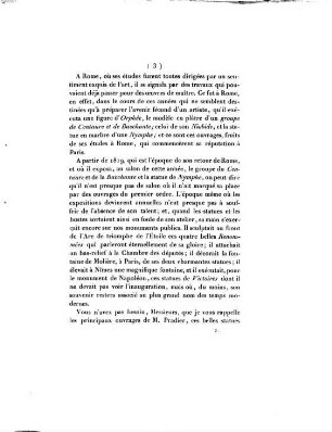 Funérailles de M. Pradier : Discours de M. Raoul-Rochette ... le mercredi 9 juin 1852
