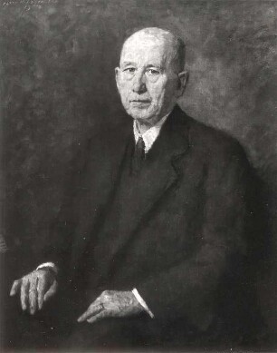 Ehrenbürger der Stadt Karlsruhe. Dr. Adam Remmele (26.12.1877-09.09.1951); Badischer Minister und Staatspräsident; Ehrenbürger seit 16.05.1948