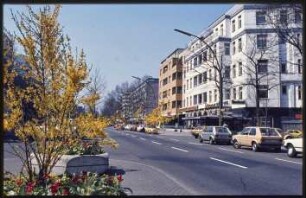 Blick entlang des Kurfürstendamms