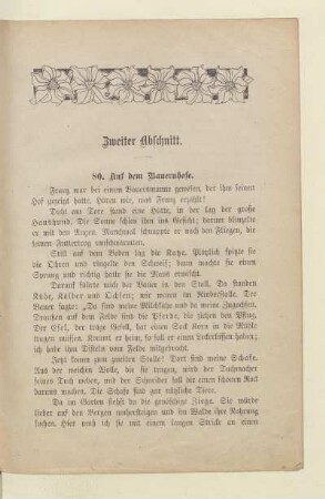 Zweiter Abschnitt