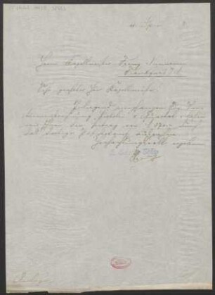 Brief an Frantisek Neumann : 11.04.1912