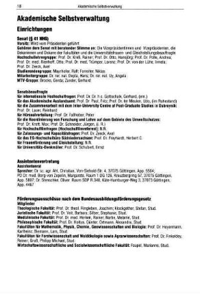Akademische Selbstverwaltung