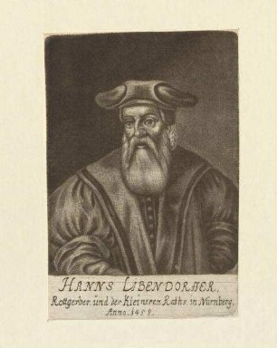 Hans Libendorfer (= Cuntz Laubendorfer), Rotgerber und des Kleinern Rats