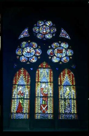 keine Beschreibung [Freiburg: Freiburger Münster, Fenster der Schneider-Innung]