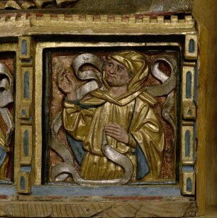 Bosseroder Altar — Relief rechts - Prophet