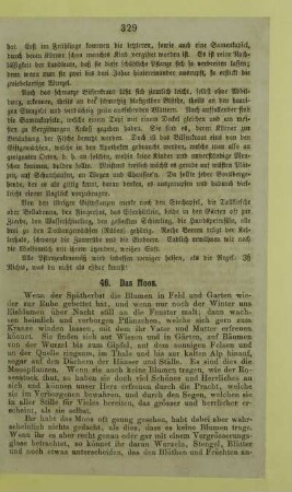 46. Das Moos