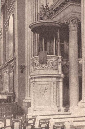 Nikolaikirche Leipzig: Kanzel 1785
