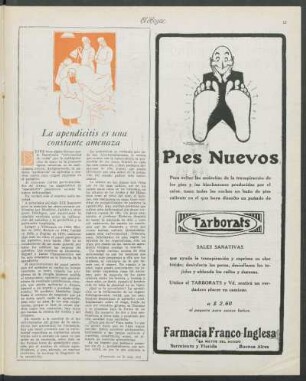 La apendicitis es una constante amenaza