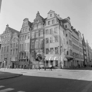 Bürgerhäuser der ul. Piwna (Jopengasse) Danzig
