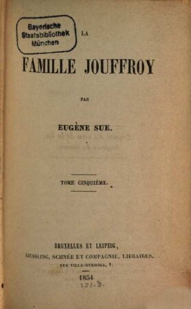 La famille Jouffroy. 5